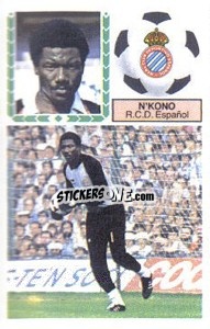Cromo N’Kono - Liga Spagnola 1983-1984
 - Colecciones ESTE