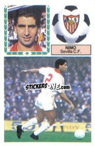 Sticker Nimo - Liga Spagnola 1983-1984
 n. 276 - Colecciones ESTE