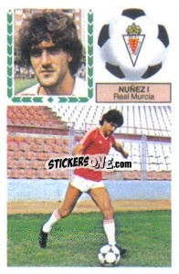 Figurina Núñez I - Liga Spagnola 1983-1984
 - Colecciones ESTE