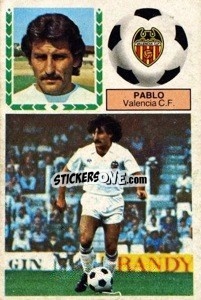 Sticker Pablo - Liga Spagnola 1983-1984
 - Colecciones ESTE