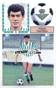 Sticker Paco - Liga Spagnola 1983-1984
 n. F41 - Colecciones ESTE