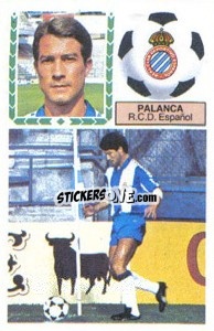 Sticker Palanca - Liga Spagnola 1983-1984
 - Colecciones ESTE