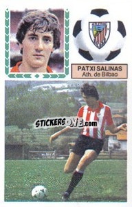 Sticker Patxi Salinas - Liga Spagnola 1983-1984
 - Colecciones ESTE
