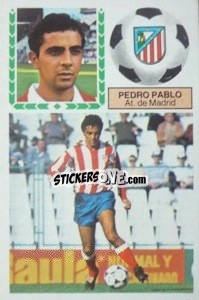 Sticker Pedro Pablo - Liga Spagnola 1983-1984
 - Colecciones ESTE