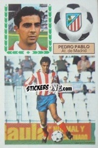 Sticker Pedro Pablo - Liga Spagnola 1983-1984
 n. 140 - Colecciones ESTE