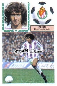 Sticker Pepín - Liga Spagnola 1983-1984
 n. 338 - Colecciones ESTE