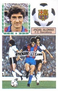 Sticker Pichi Alonso - Liga Spagnola 1983-1984
 - Colecciones ESTE