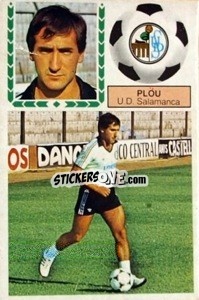 Cromo Plou - Liga Spagnola 1983-1984
 - Colecciones ESTE