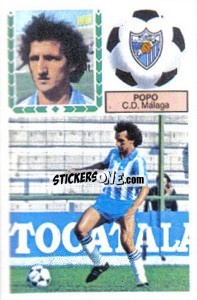 Sticker Popo - Liga Spagnola 1983-1984
 - Colecciones ESTE
