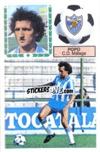 Sticker Popo - Liga Spagnola 1983-1984
 n. 164 - Colecciones ESTE