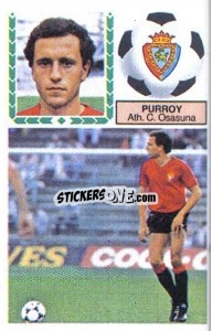 Sticker Purroy - Liga Spagnola 1983-1984
 - Colecciones ESTE