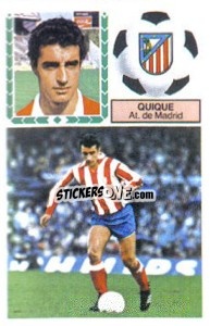 Sticker Quique - Liga Spagnola 1983-1984
 - Colecciones ESTE