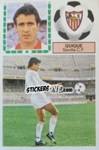 Sticker Quique - Liga Spagnola 1983-1984
 n. 289 - Colecciones ESTE