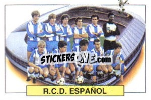 Figurina R.C.D. Español - Liga Spagnola 1983-1984
 - Colecciones ESTE