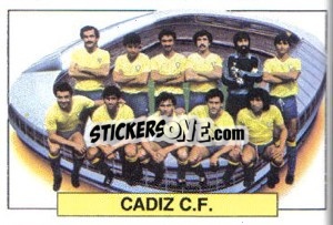 Sticker Real Cádiz - Liga Spagnola 1983-1984
 - Colecciones ESTE