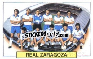 Cromo Real Zaragoza - Liga Spagnola 1983-1984
 - Colecciones ESTE