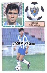Cromo Recio - Liga Spagnola 1983-1984
 - Colecciones ESTE
