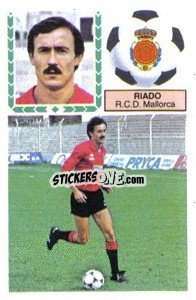 Sticker Riado - Liga Spagnola 1983-1984
 n. 190 - Colecciones ESTE