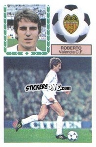 Cromo Roberto - Liga Spagnola 1983-1984
 - Colecciones ESTE
