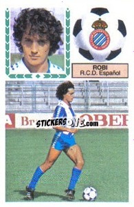 Sticker Robi - Liga Spagnola 1983-1984
 n. F2b - Colecciones ESTE