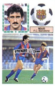 Sticker Rojo - Liga Spagnola 1983-1984
 n. F40b - Colecciones ESTE