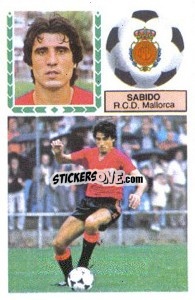 Sticker Sabido - Liga Spagnola 1983-1984
 n. 185 - Colecciones ESTE