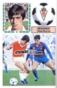 Sticker Segundo - Liga Spagnola 1983-1984
 n. F38 - Colecciones ESTE