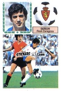 Cromo Señor - Liga Spagnola 1983-1984
 n. 356 - Colecciones ESTE
