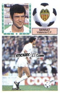 Cromo Serrat - Liga Spagnola 1983-1984
 - Colecciones ESTE