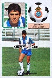 Sticker Sirvent - Liga Spagnola 1983-1984
 - Colecciones ESTE