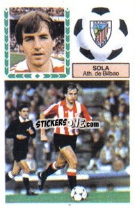 Sticker Sola - Liga Spagnola 1983-1984
 n. 50 - Colecciones ESTE