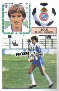 Sticker Soler - Liga Spagnola 1983-1984
 - Colecciones ESTE