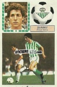 Sticker Suárez - Liga Spagnola 1983-1984
 - Colecciones ESTE