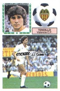 Cromo Tendillo - Liga Spagnola 1983-1984
 - Colecciones ESTE