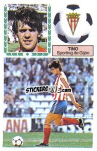 Cromo Tino - Liga Spagnola 1983-1984
 - Colecciones ESTE
