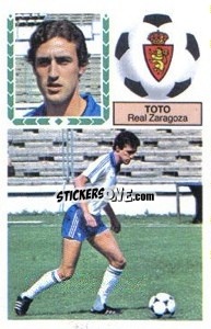 Sticker Toto - Liga Spagnola 1983-1984
 n. 361 - Colecciones ESTE