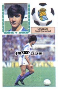Sticker Uralde - Liga Spagnola 1983-1984
 - Colecciones ESTE