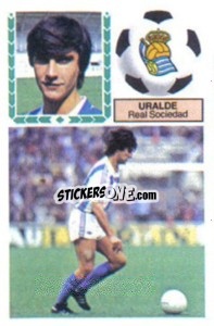 Cromo Uralde - Liga Spagnola 1983-1984
 n. 304 - Colecciones ESTE