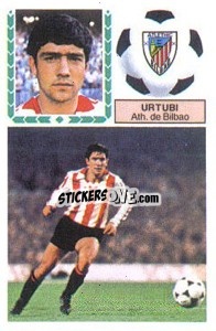 Cromo Urtubi - Liga Spagnola 1983-1984
 n. 54 - Colecciones ESTE