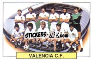 Sticker Valencia C.F. - Liga Spagnola 1983-1984
 n. 232 - Colecciones ESTE