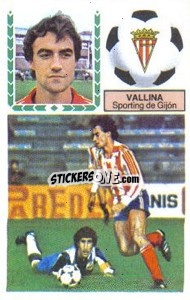 Cromo Vallina - Liga Spagnola 1983-1984
 - Colecciones ESTE