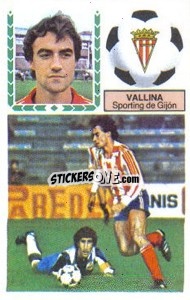 Sticker Vallina - Liga Spagnola 1983-1984
 n. 116 - Colecciones ESTE