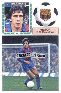 Sticker Víctor - Liga Spagnola 1983-1984
 - Colecciones ESTE
