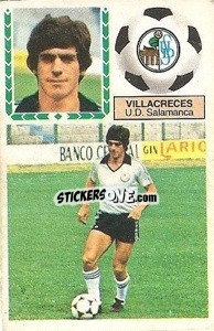 Cromo Villacreces - Liga Spagnola 1983-1984
 - Colecciones ESTE
