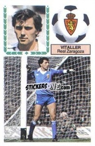 Sticker Vitaller - Liga Spagnola 1983-1984
 - Colecciones ESTE