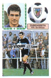 Sticker Zubizarreta - Liga Spagnola 1983-1984
 - Colecciones ESTE