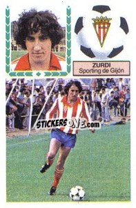 Sticker Zurdi - Liga Spagnola 1983-1984
 - Colecciones ESTE