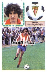 Sticker Zurdi - Liga Spagnola 1983-1984
 n. 115 - Colecciones ESTE