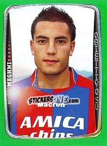 Sticker Mourad Meghni - Obiettivo Campionato 2004-2005 n. 4 - Panini