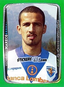 Sticker Victor Hugo Mareco - Obiettivo Campionato 2004-2005 n. 8 - Panini
